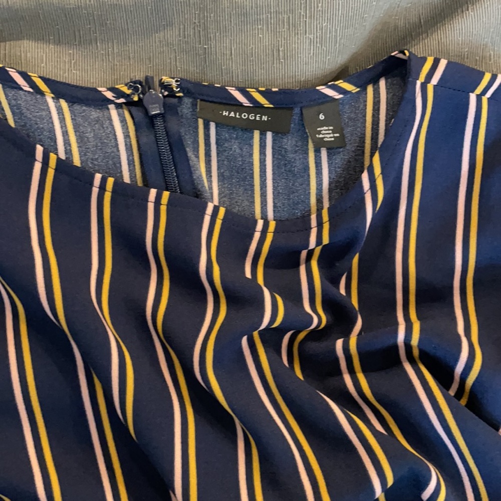 Halogen Striped Jumpsuit - Picture 7 of 14